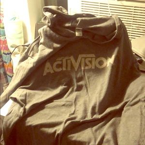 Medium Activision cotton hoodie,thin, light hoodie